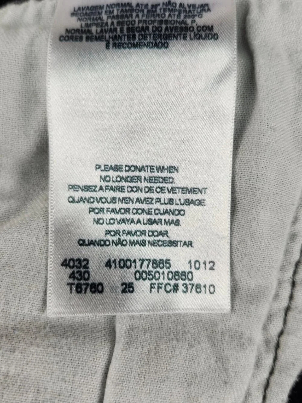 Levi’s 501 Black Jeans Men’s 38x30 Button Fly Blank Tab Mexico